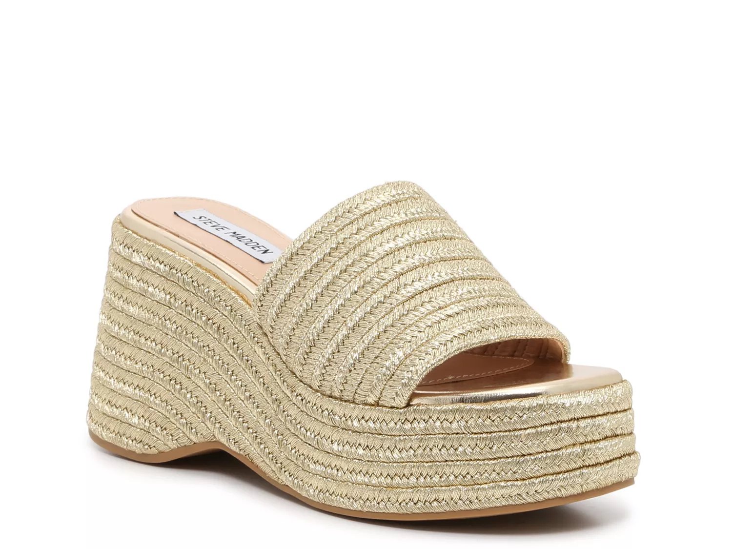 Gold platform best sale espadrille sandals