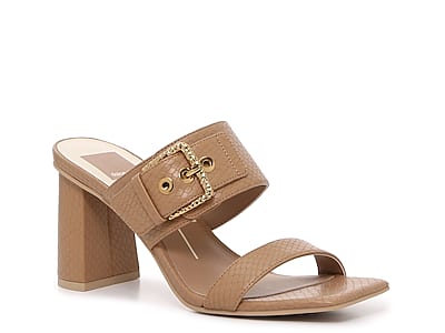 DASA WIDE SANDALS GOLD CRACKLED LEATHER – Dolce Vita