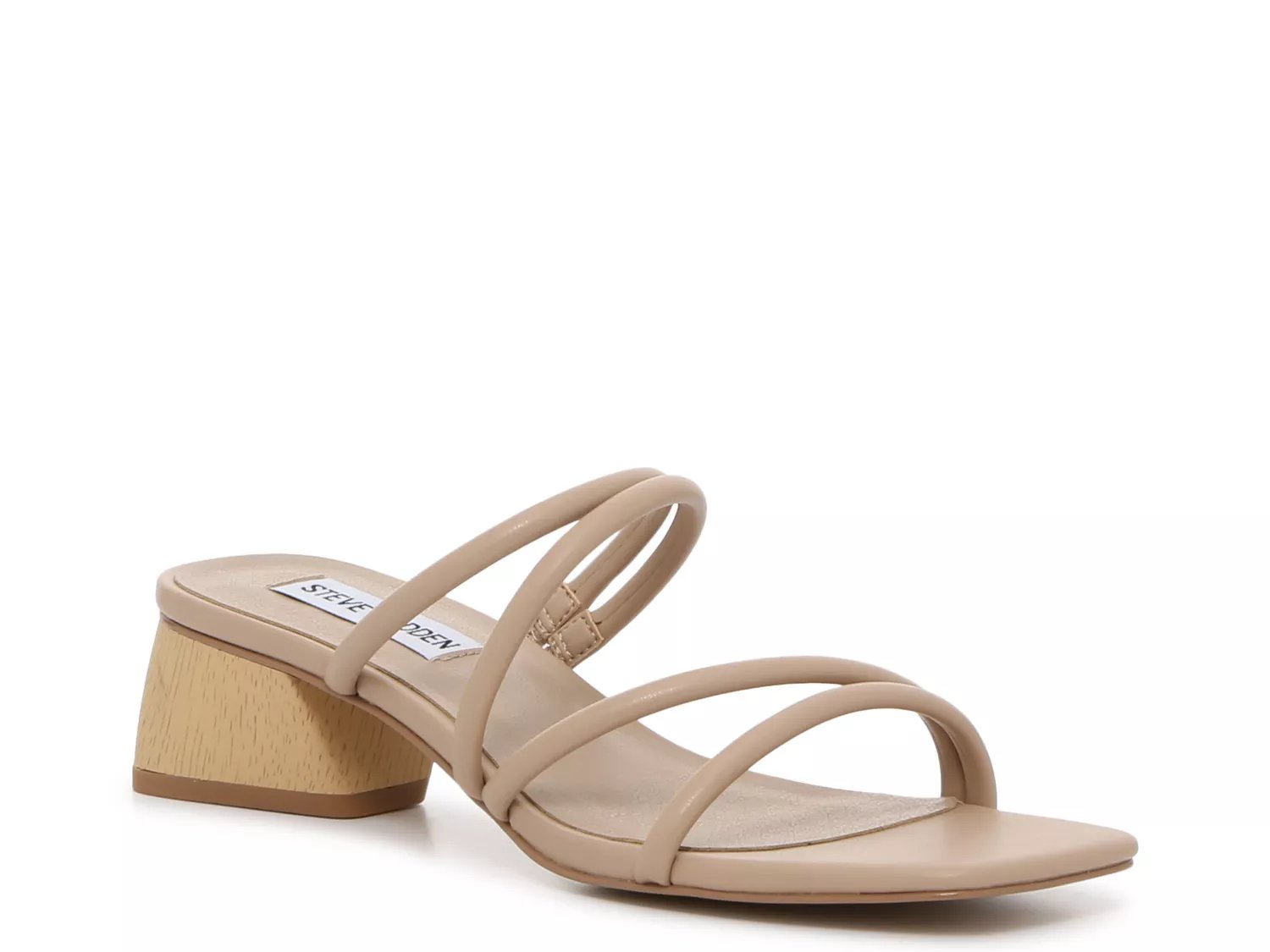 Steve madden issy online block heel slide sandal