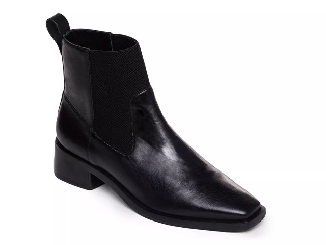 Dsw black leather ankle boots 2025