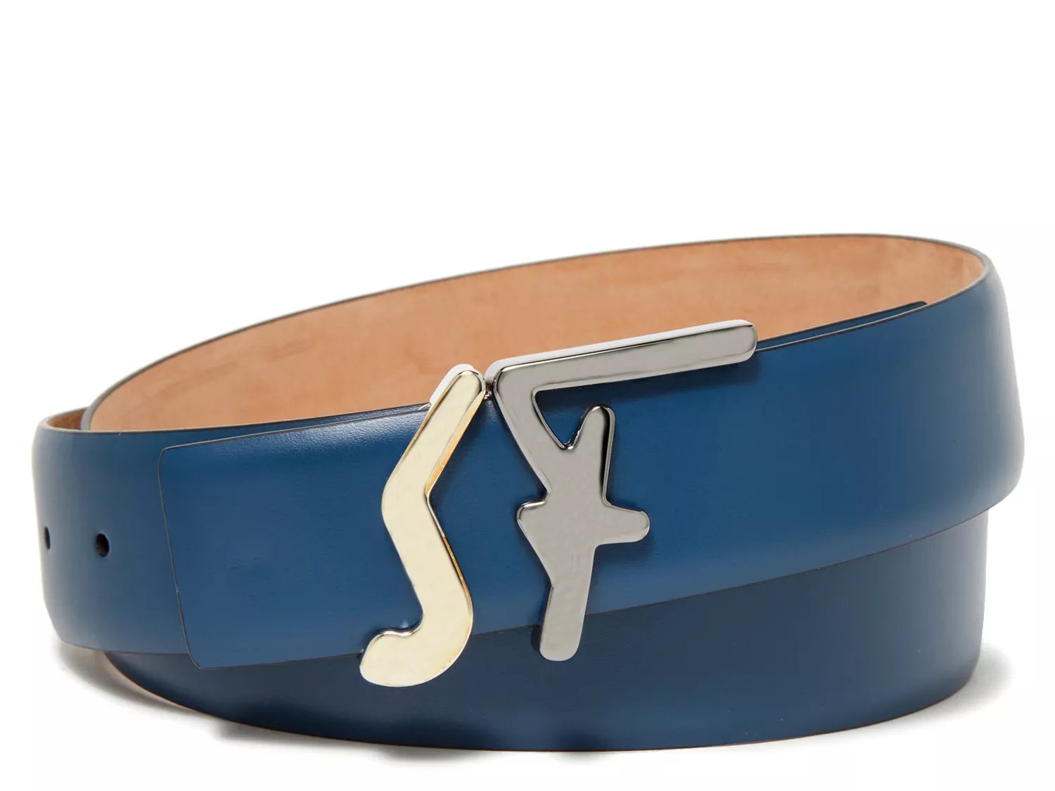 Belt FERRAGAMO Men color Blue