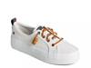 Women's sperry white hot sale canvas sneakers