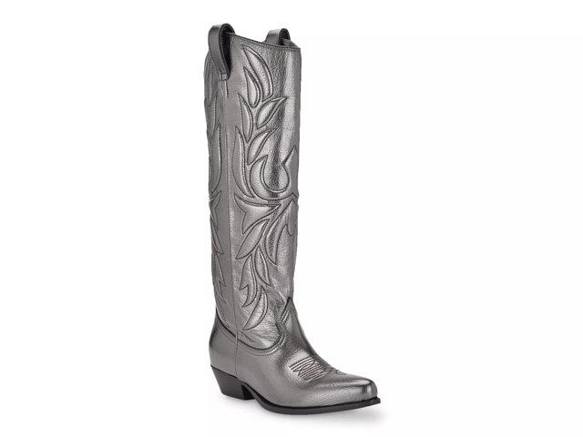Guess silver boots discount