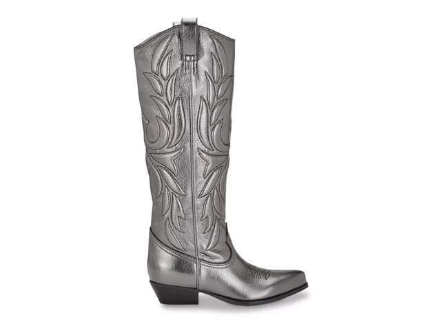 Guess silver boots top