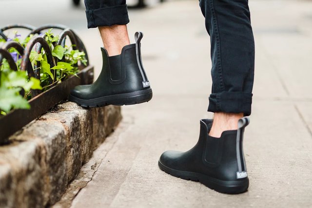 Totes Chelsea Rain Boot Men s