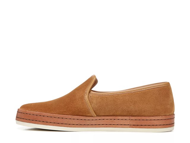 Vince slip on suede sneakers discount