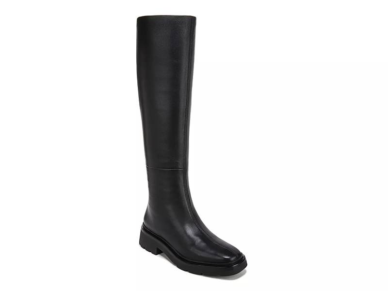 Leather riding boots Vince Camuto Black size 7 US in Leather - 31120331