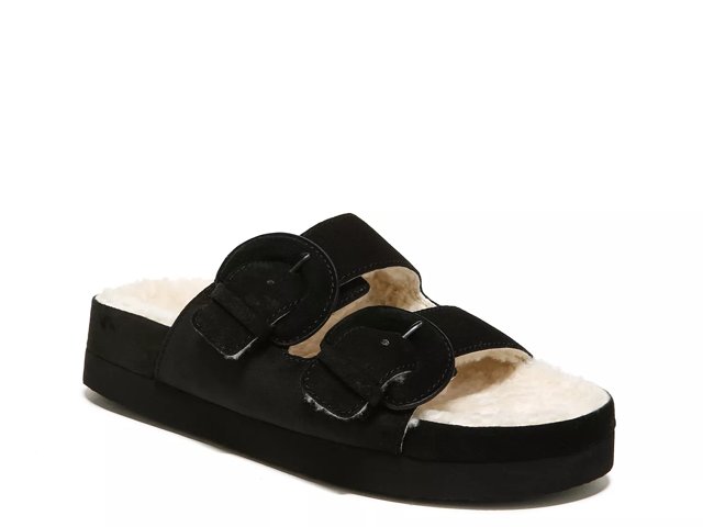 Vince Glyn Shearling Sandal Free Shipping DSW