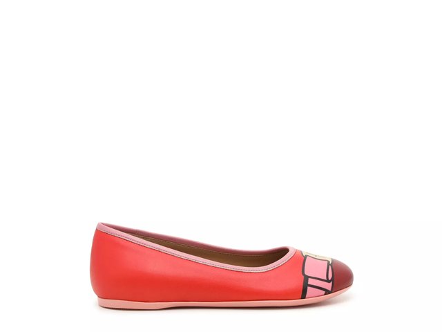 Salvatore Ferragamo Mini Knit Ballet Flat - Kids'