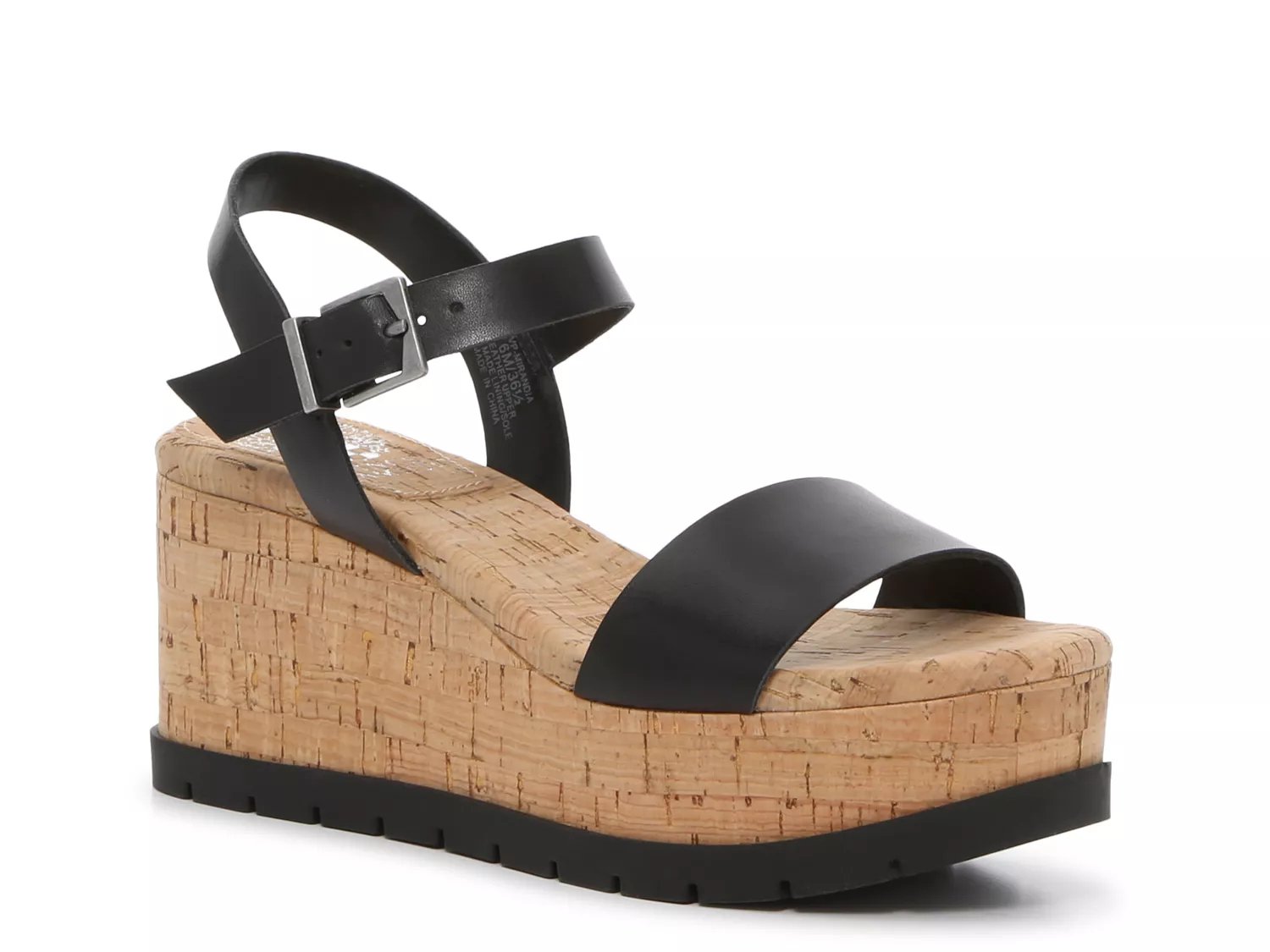 Vince Camuto Mirandia Wedge Sandal - Free Shipping | DSW