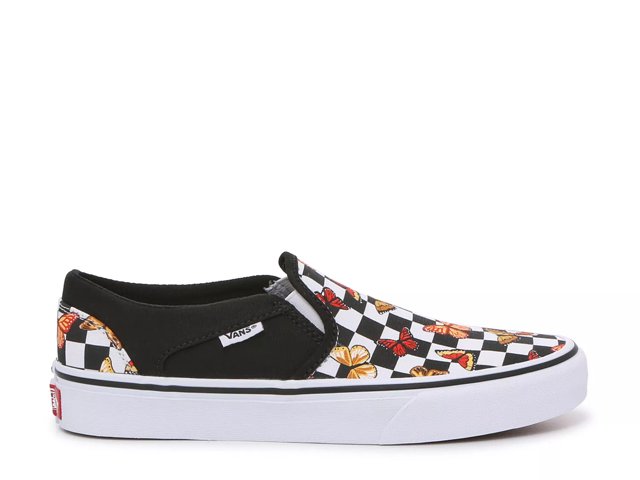 Vans womens asher checkerboard sneaker sales