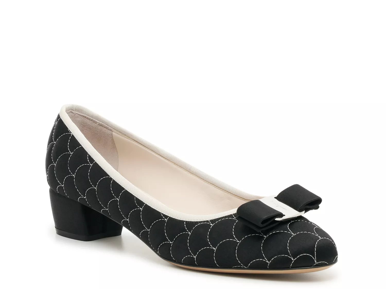 Quilted Vara bow pump, Pumps, Women's