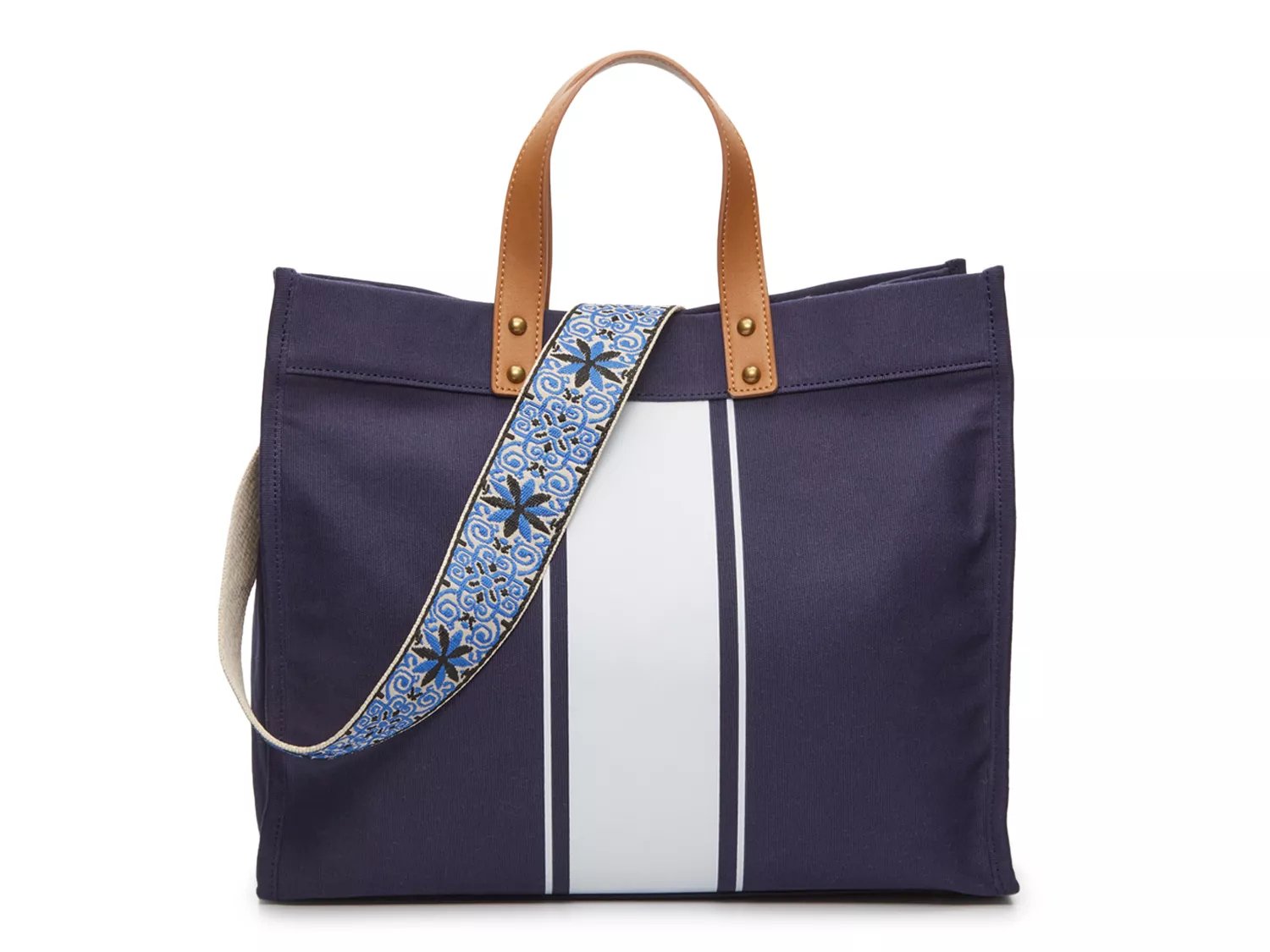 Crown Vintage Stripe Tote - Free Shipping