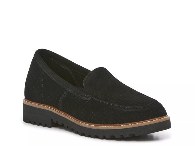 Skechers black loafers sale