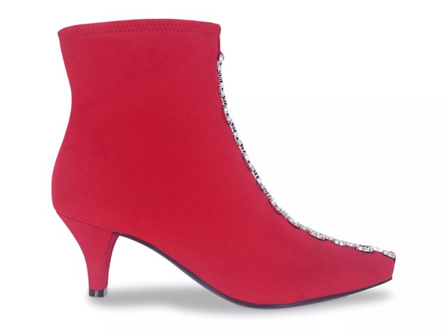 Impo glammed on sale wedge zip booties