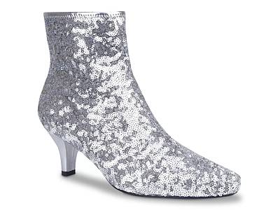 Dsw silver booties sale