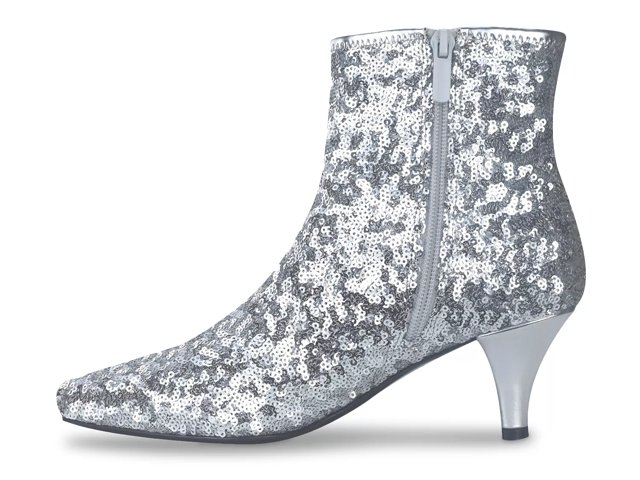 Silver top booties dsw