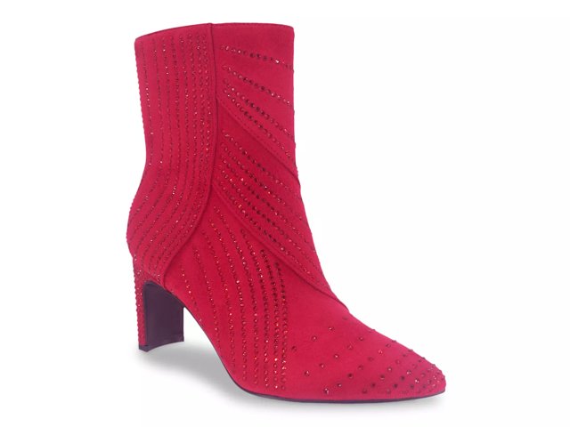 Red booties cheap dsw