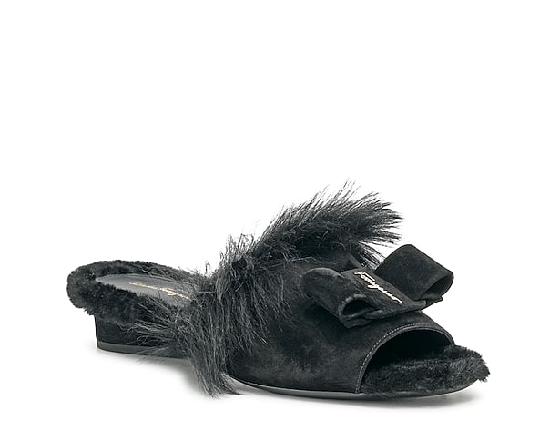 Jackie-03 Fur Sandals –