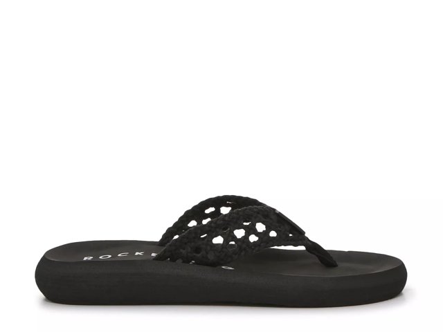 Rocket dog leopard flip flops clearance