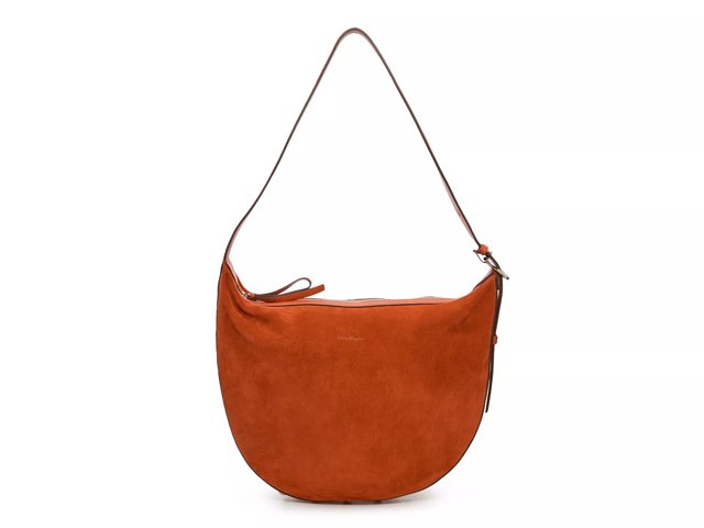 Salvatore Ferragamo Suede Hobo Bag