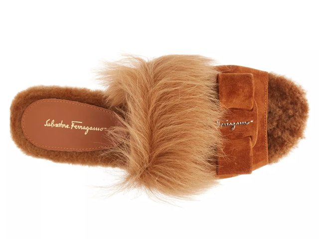Salvatore ferragamo store women's slide sandals