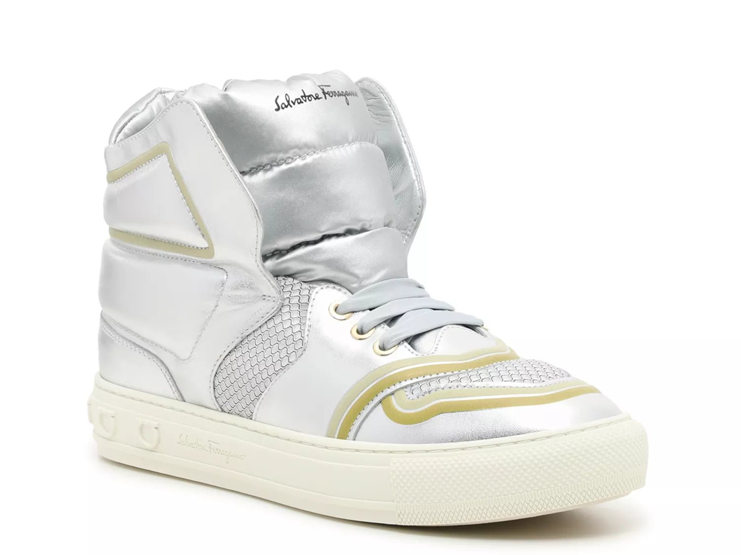 Salvatore Ferragamo Rhonda High-Top Sneaker - Free Shipping