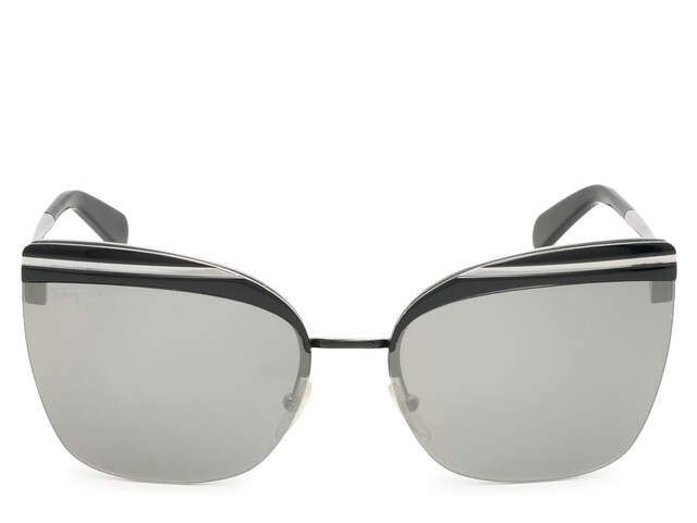 Salvatore Ferragamo Rimless Cat-Eye Sunglasses