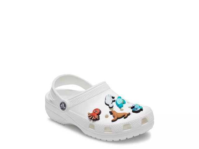 Crocs Jibbitz 5 Pack Shoe Charms in Sea Creatures