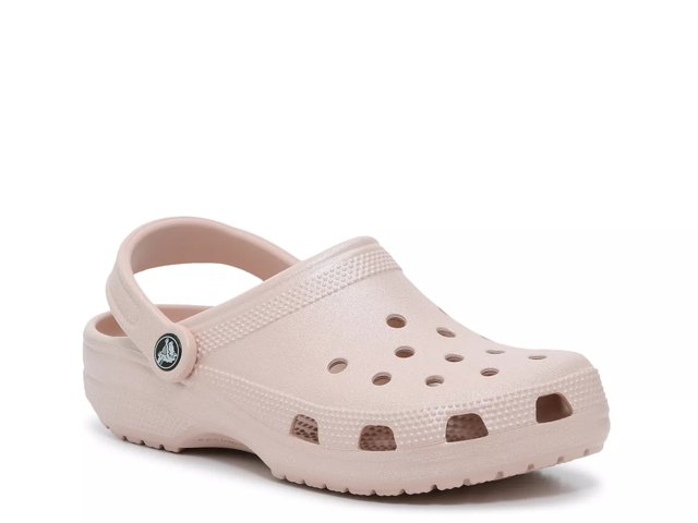 Pink womens crocs sales