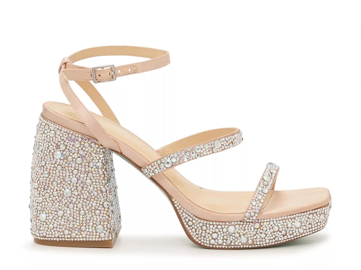 Jany Rhinestone Platform Sandal