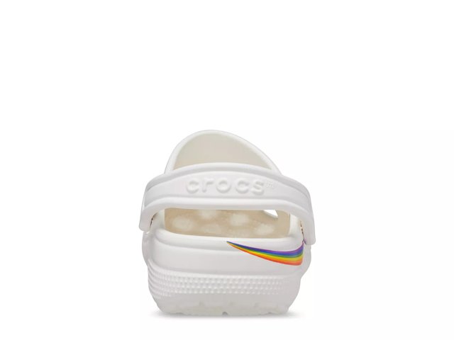 ★CROCS★ Public Classic Rainbow Dye Clog WTM 24SUCL208106 2 Crocs Classic Rainbow Dye Clog - Unisex Colorful Comfort