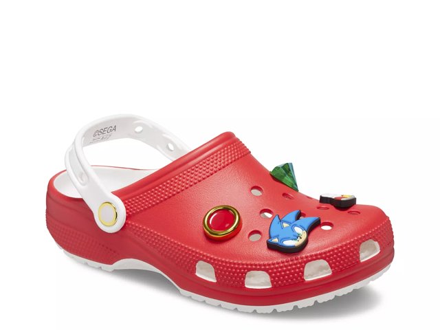 Red crocs sales