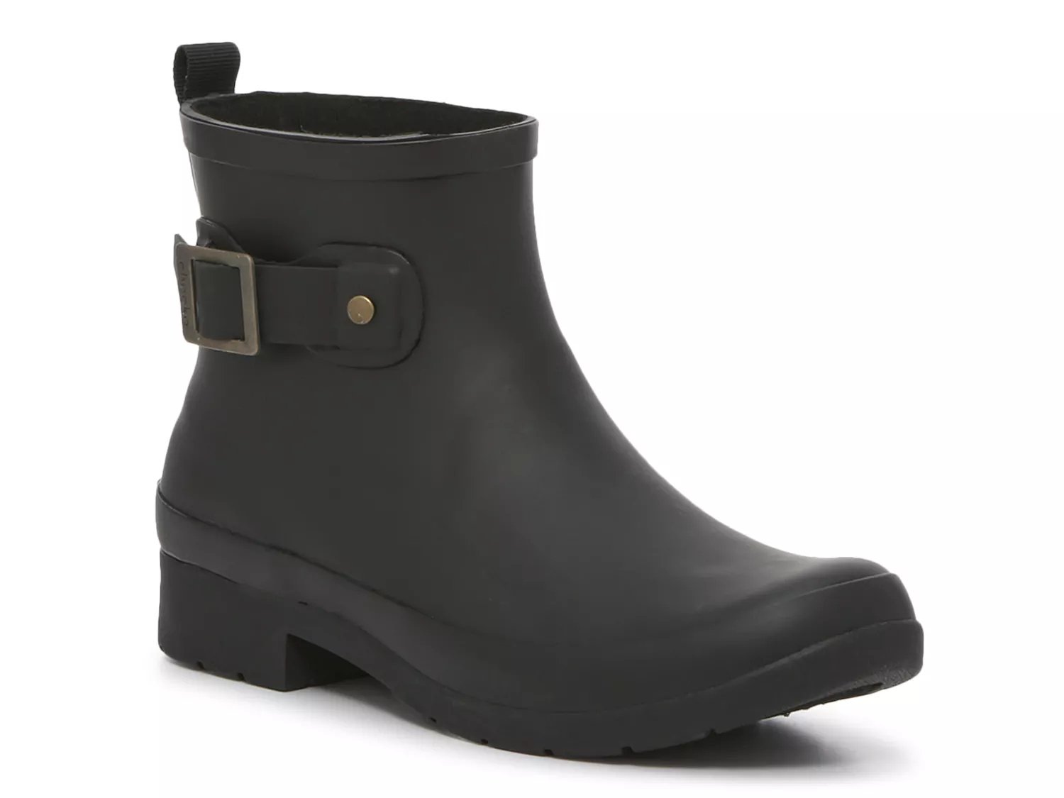 dsw black rain boots