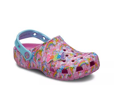 Rainbow clogs on sale