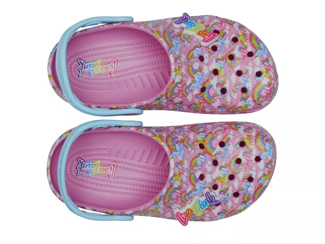 Crocs rainbow shoes deals