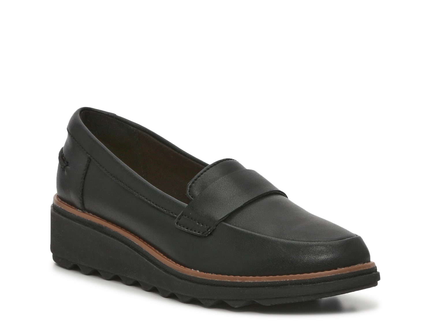 Clarks Sharon Gracie Wedge Loafer - Free Shipping | DSW