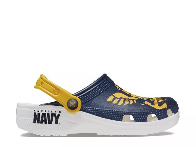 Crocs navy white on sale