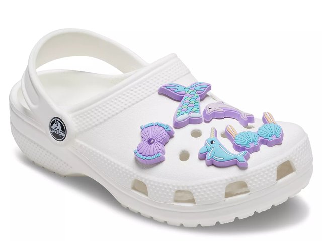 Girls Crocs Personalisation Jibbitz Charms - Blue