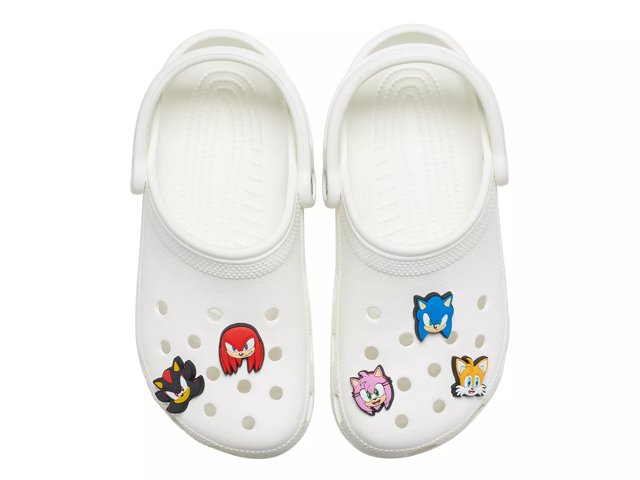 Crocs Sonic The Hedgehog 5 Pack Jibbitz | WSS