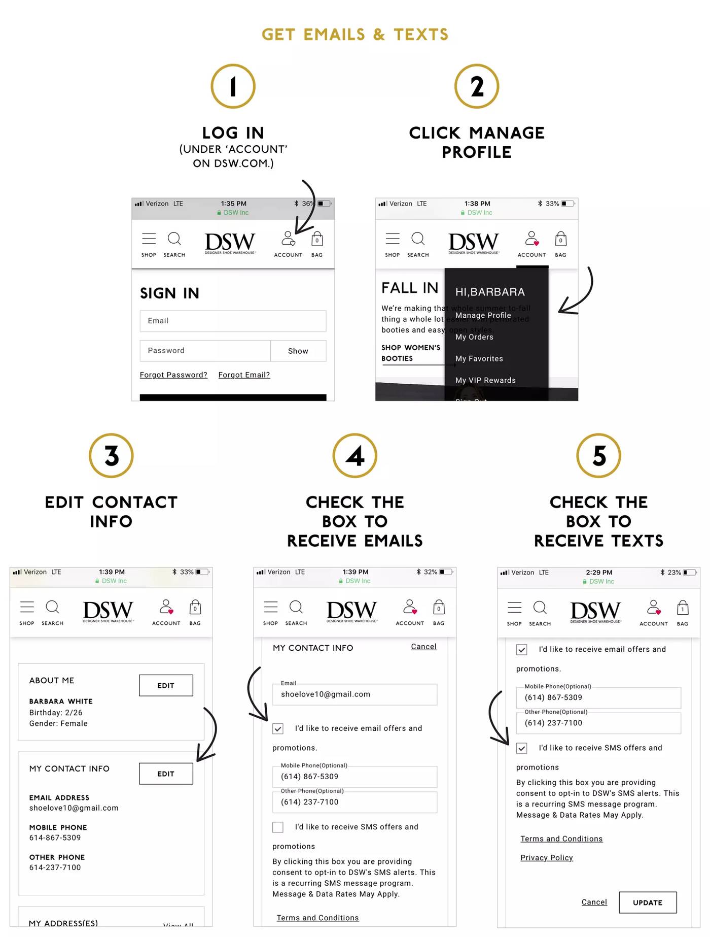 Dsw digital clearance vip pass