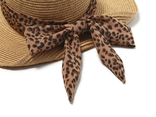 Leopard print floppy new arrivals hat