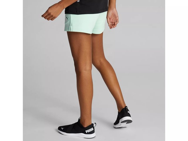 Puma sweat shorts womens sales