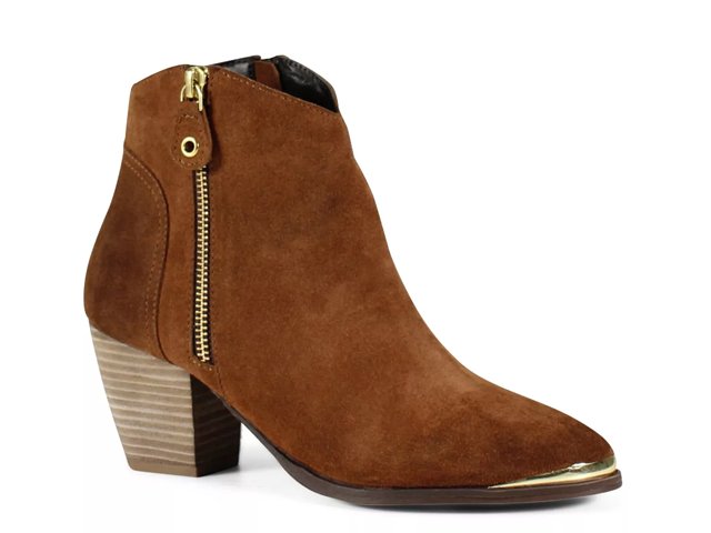 Burgundy booties vintage dsw