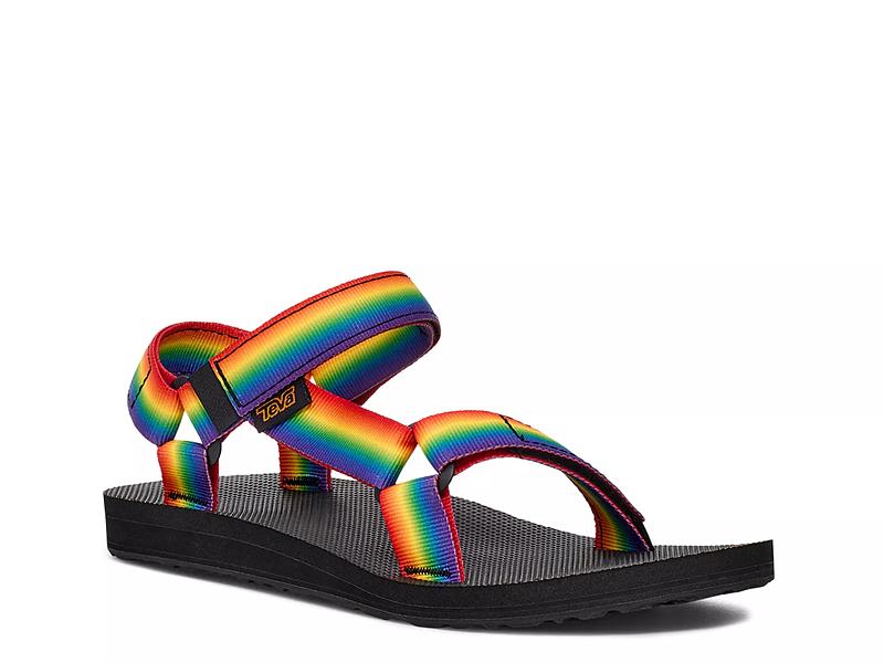 rainbow sandals with strap