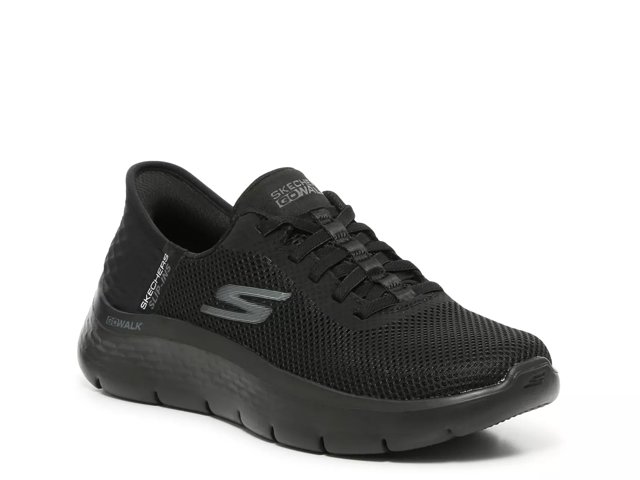 Skechers go walk black size 5 new arrivals