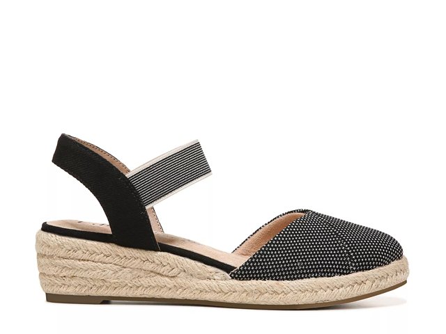 LifeStride Kimmie Espadrille Wedge Sandal - Free Shipping | DSW