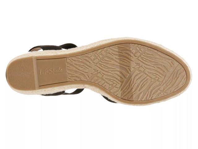 LifeStride Kimmie Espadrille Wedge Sandal Free Shipping DSW