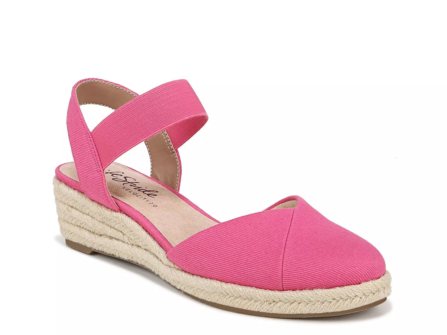 LifeStride Kimmie Espadrille Wedge Sandal - Free Shipping | DSW