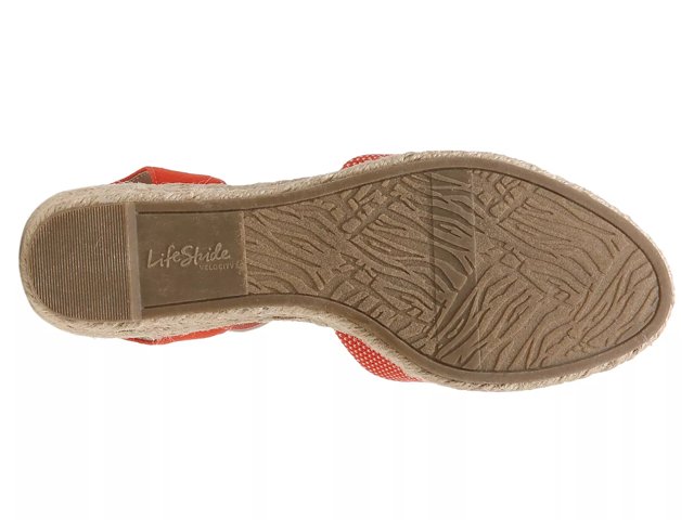 LifeStride Kimmie Espadrille Wedge Sandal